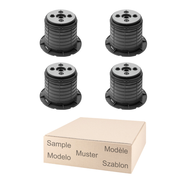 Musterset Medium Stelzlager Professional 14,8-17,8cm mit Fuge 2mm