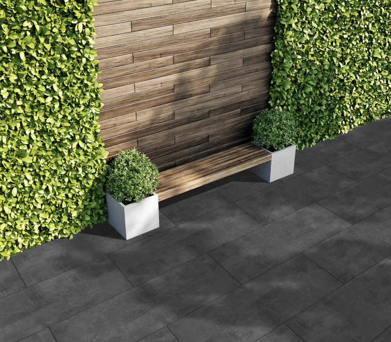 Terrassenplatten 2cm in Betonoptik