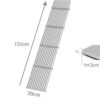 Entwässerungsrinne 3 x 100 x 20cm mit Linear-Rost 3mm