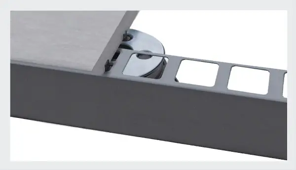 Die Platte wird aufgelegt