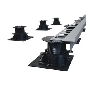 Seitenansicht der Aufbaukonstruktion