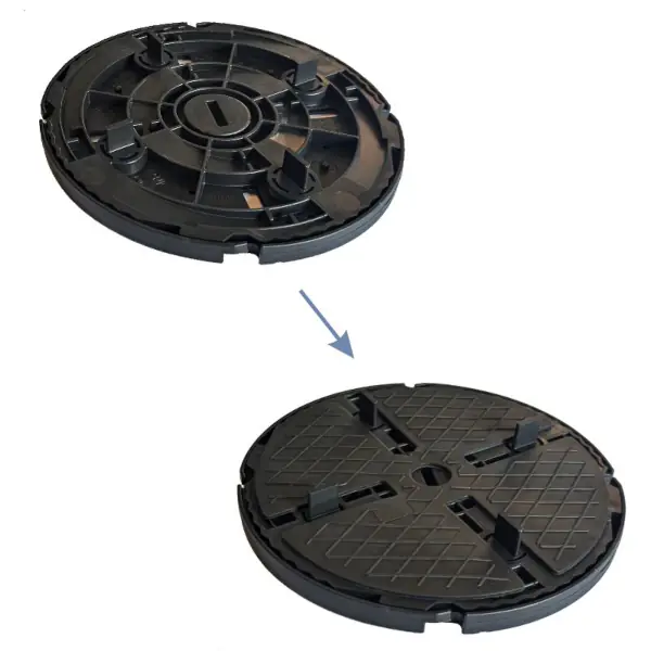 Stelzlager Basic mit und ohne Anti-Rutsch- und Anti-Akustik-Auflage