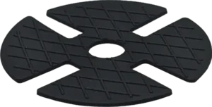 Einzelbild einer anti rutsch und anti akustik auflage