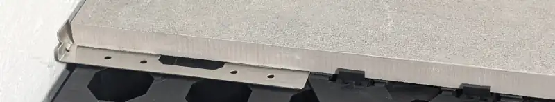 Randabschluss zum Mauerwerk