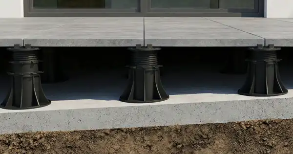 Randabschluss Doppelboden offener Rand unterschiedliche Höhen