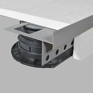 Montierte Randverblendung auf Stelzlager Professional