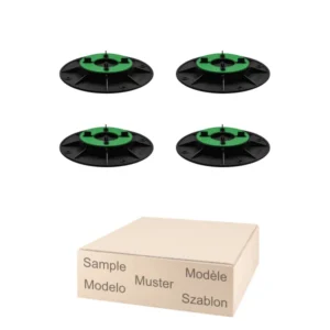 Musterset Medium Stelzlager selbstnivellierend EasyPro im Verstellbereich 2,8 bis 3,6cm mit Fuge 2mm