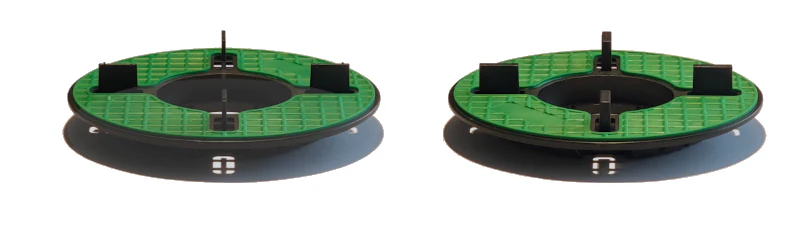 Vergleich der Fugenstärke 2mm und 4mm von EasyPro